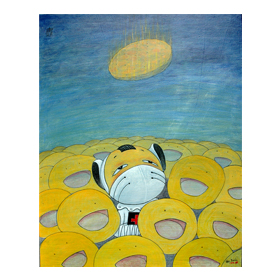 2010 Waiting for the pie (SOLD)